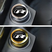 Car Interior Cigarette Lighter Cover DustProof Cap For VW R GTI Polo Golf Passat Scirocco Tiguan Jetta T-ROC Touareg Touran CC