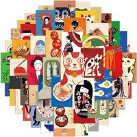 AliExpress GOGOTU 10/30/50PCS Japanese Graffiti Stickers Funny Poster Style Sticker Fridge Luggage Laptop Phone Guitar Bike Decoration Kids Toys