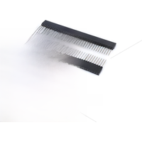 5PCS 1x40 PIN Single Row Straight FEMALE PIN HEADER 2.54MM PITCH Pin Long 12MM Strip Connector Socket 1*40 40 PIN 40P PC104