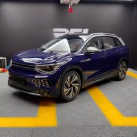 1:18 original ID.6X car model SUV light version alloy simulation car model