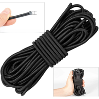 1/2/3/4/5MM Strong Elastic Rope White/black High-Quality Elastic Rope Rubber Band Sewing Garment Craft for DIY Sewing Accessorie