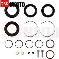 Fork Seals Rebuild Kit 39mm Compatible oil seal retaining ring nylon pad For Harley Sportsters 1988-2015 & Dyna FXD 1991-2005