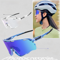 AliExpress kapvoe Kapvoe The World's First Photochromic Frame Glasses Bike Cycling Sunglasses Men Women Outdoor Sports MTB Bicycle UV400 Goggles