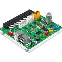 Power Supply Breakout Board with Adjustable Voltage Knob and 3.3v/5v/12v /USB 2.0/QC 2.0/ 3.0/12v for HP/DELTA/ FUJITSU/LITEON