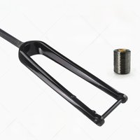 AliExpress Gravel Fork All Carbon Fiber Road Bicycle Fork Quick Release/ Thru Axle Ultralight Gravel Bike Fork