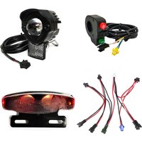 AliExpress LinHi D30-DK15-WD05-SM E-Bike taillight E-bike Turn signal rear Frame Taillight Night safety warning light E-bike accessories