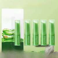 Refreshing hydrating repair lipstick Aloe Vera Vitamin essence Double Protection Moisturizing Water Lip Balm beauty skincare