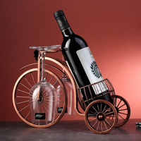 AliExpress coolcells Creative Metal Wine Rack European Retro Tricycle Red Wine Rack Bike Rack Display Storage Organizer Shelf Kitchen Bar Home Decor