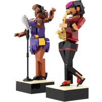 Music Performer Building Blocks Moc Musical Instrument Model Ideas DIY Bricks Sets of Education Toys Gift for Kids Adult Kits