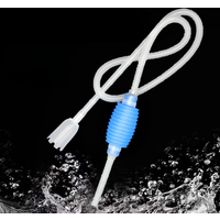 AliExpress NONE Aquarium Siphon Fish Tank Syphon Vacuum Gravel Water Filter Cleaner Siphon Pump Manual Cleaner ChangerSafe Vacuum