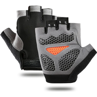 AliExpress NONE Breathable Anti-Slip Half Finger Cycling Gloves for Men and Women, Gym Mitten, Fitness, Sport, Training