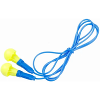 1Pair Authentic 3M E-A-R Push-Ins Earplugs 318-1005 Space Foam Soft corded sleeping Reduction Noise Protective earplug