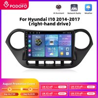 Podofo Android Car Multimidia Player For Hyundai I10 2014-2017 Auto Radio GPS Navigation Carplay Touch Screen NO 2DIN DVD image 4