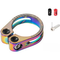 AliExpress enlee ENLEE Bicycle Seat Post Clamp 34.9mm Seat Pipe 304 Stainless Steel Screws MTB Bike Clamps CNC MACHINED Cycling Accessoires