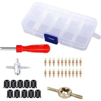 AliExpress NONE Car Bicycle Slotted Handle Tire Valve Stem Core Remover Screwdriver Tire Repair Install Tool Kit Auto Motorcycle Accessories