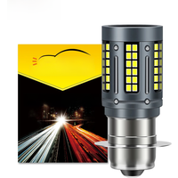 1Pcs P26S S3 P15S White LED Motorcycle Headlight Bulb 12-30V Motorbike Scooter Moped ATV UTV Moto Front Headlamp Head Light Lamp