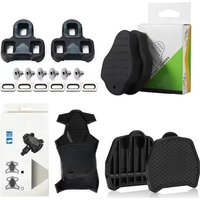 AliExpress Road Bike Pedals Cleats for SPD/LOOK/KEO Cleat Set Self-lock Pedal Converter For Look Keo Bicycle Platform Adapter Pedal Cleat