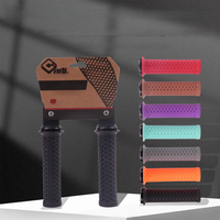 AliExpress ODI VS-21 MTB Handlebar Grips Silicone Lock-On Bicycle Cover Updated Waffle Pattern Anti-slip Shock Absorption Handle Parts
