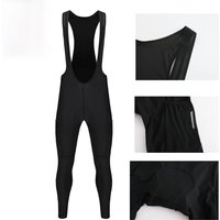 AliExpress Rsantce 2024 2 Pocket Winter Fleece Thermal Men Cycling Long Bib Pants Tights Pad Warm MTB Bike Cycling Bib Trousers