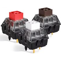 Kailh Box White Brown Red V2 Switch Mechanical Keyboard Switch 5 pins Linear Tactile Clicky Switch Dust Tight Hot Swap RGB DIY