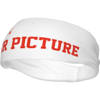 AliExpress NONE DIY Your Picture Sports Headband Headwrap Customized Hair Band Cycling Sport Sweatband Sports Safety for Women