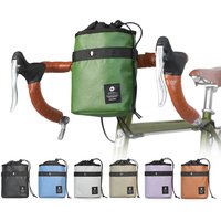 AliExpress Rhinowalk Morandi Color Bike Front Bag 2.5L Water Bottle Bag High Capacity Bike Handlebar Bag Portable Cycling Shoulder Pack