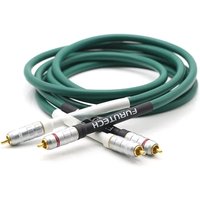 High quality FURUTECH FA-220 OCC HiFi RCA Audio cable CD Amplifier cable rca to jack cable plated 24K gold RCA