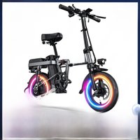 AliExpress ENGWE T14 Folding Electric Bike 14'' Tires Portable E-bike 48V 10Ah Removable Battery 25 km/h Speed for Range of 30-70 km City