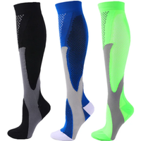 AliExpress NONE Compression Socks For Running Men Sport Socks For Marathon Cycling Football Compression Socks Varicose Veins Socks EU36-50 Meias