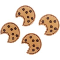 10pcs Cookies Iron On Patches For Clothes Iron On Badge For Clothing Applique For Germent Embroidered Sticker Sewing Supplier