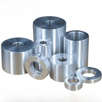diameter 20MM M6 M8 M10 M12 Aluminum bushing washer gasket round hollow no thread standoff spacer thickness 2/2/4/5/6/7/8/9/50mm