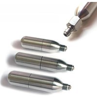 AliExpress NONE Outdoor Inflation Reusable gas Tank Tire Inflator Stainless Steel Mini Pump 8/12/16g Co2 Cartridge MTB Bicycle Bike Accessories