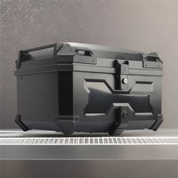 AliExpress NONE 45L 58L Motorcycle Tail Box High Strength ABS Plastic Luggage Box Electric Bike Quick Release Waterproof & Impact Resistant Case