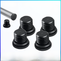 SmallRig M12 Rod End, Protective Rod Cap, Stopper Screw for 15mm Rod Support DSLR Rig Rail Clamp, 4pcs Pack - 1617