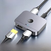 Vention HDMI 2.1 Splitter 8K 60Hz 4K120Hz Bi-Direction 2 in 1 out for TV Xiaomi Xbox PS4 5 HDMI-compatible Monitor HDMI Switcher