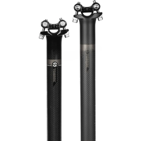 AliExpress TOSEEK Carbon Seatpost Offset 0mm Bike Seatpost Carbon 27.2/30.8/31.6mm MTB Bicycle Seat Post Matt Gloss