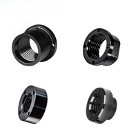 AliExpress blackhole M12 M15 Thru Axle Nut for Bike Frame/Fork 1.5P Road Bike Thru Axle Shaft Nut MTB Carbon Fork Frame Nut Skewers Screw Bike Parts