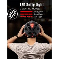 AliExpress SHINMAX Male and female bicycle helmets, magnetic detachable safety glasses, adjustable light, breathable safety protection device