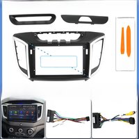 For 2014-2019 Hyundai IX25 CRETA 10.1inch 2 Din Car stereo radio Android frame panel fascia cable video harness adapter decoder