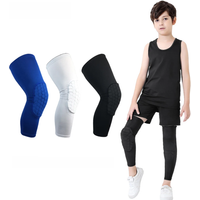 AliExpress GOMOREON Kids/Youth Sports Honeycomb Compression Knee Pads Guards Protective Gear for Basketball, Football, Volleyball, Cycling