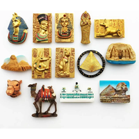 Egyptian Resort Souvenirs Fridge Magnetic Stickers Pyramids Refrigerator Magnets Photo Wall Magnets Egypt Travelling Souvenirs