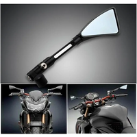 AliExpress NONE Arm Aluminum CNC Motorcycle Rear View Side Mirrors Universal For Kawasaki Z1000 Z750 ER-6F ER-6N Street Bike Sport Bike Scooter