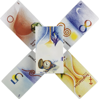 Cards Of Time Find The Right Moment Oracle A Tarot English Visions Divination Edition Deck Borad Games With Paper Guidebook