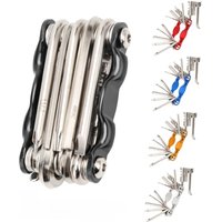 AliExpress NONE 11-in-1 Bike Repair Tool Kit - Portable and Multifunctional for Easy Outdoor Cycling Maintenance