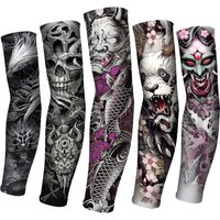 AliExpress NONE Tattoo Cycling Sleeves Summer Men Women Breathable Sunscreen Arm Cover Outdoor Personalized Travel Hiking Nightclub Party Sleeve