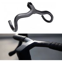AliExpress syncros SYNCROS Creston iC Integrated Carbon Road Handlebar Internal Routing Di2 Matte Black Integrated Carbon Cockpit Bike Road Bar