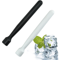 1Pc Plastic Muddler Bar Mixer Barware Mojito Muddler DIY Drink Fruit Muddler Crushed Ice Bar Tools
