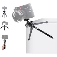 XILETU Vlogging Tripod Handheld Cold Shoe Head Micro Single Camera Phone Stand Video Blog Tripod Desktop Selfie Tripod