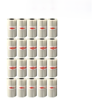 mini printer Translucent paper Self-adhesive Printing Paper Roll Direct Thermal Paper Translucent Printing Paper 57*25mm