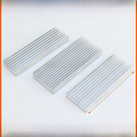 WE DO HEATSINK 1pcs 100mm x 28mm / 35mm /40mm x 10mm / 11mm Without or With Thermal Pad LED Aluminum Alloy Heatsink Cooler